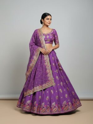 Latest lehenga choli set collection, party wear lehenga blouse aur Odhani,